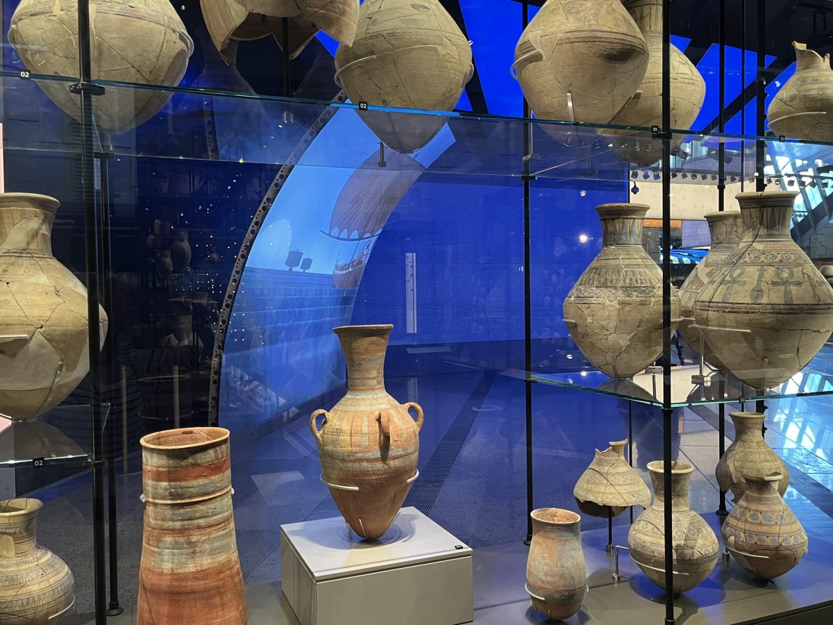 Collection de vases antiques égyptiens, Grand Musée Egyptien du Caire
