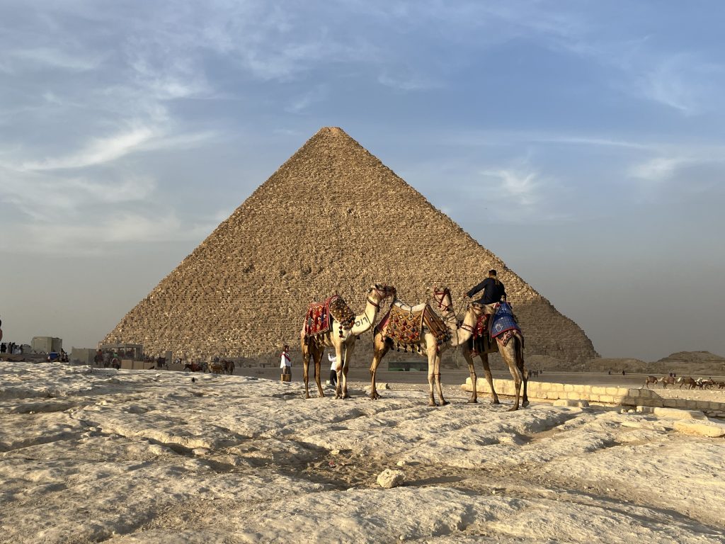 Panorama des pyramides