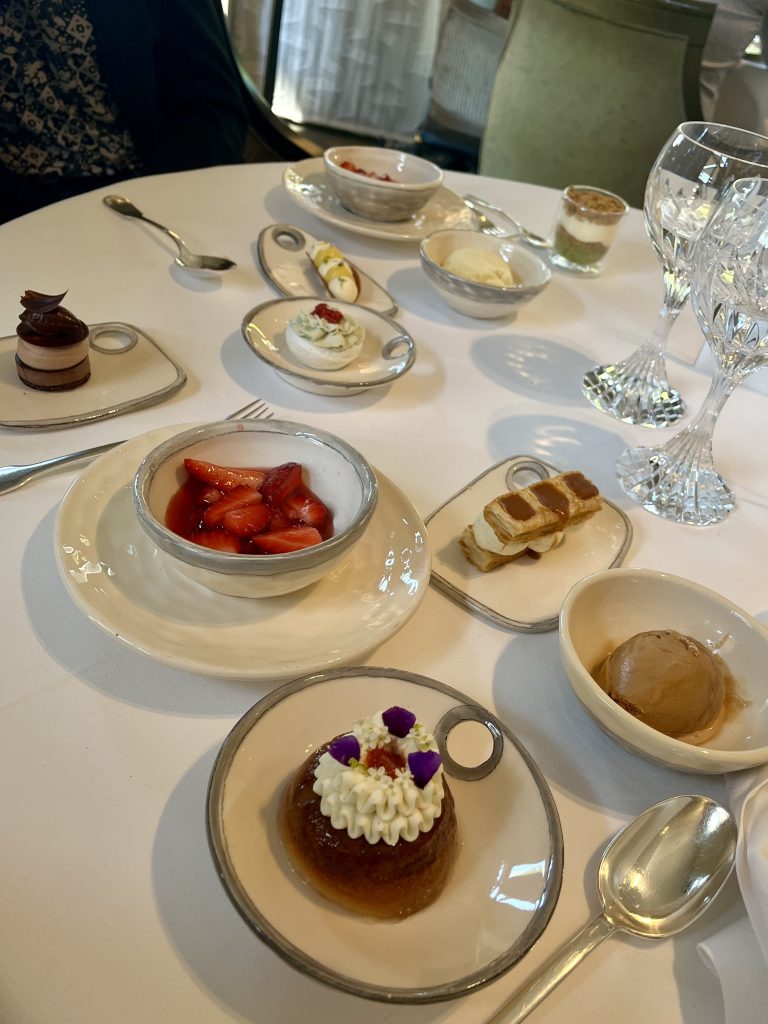 Quelques desserts de la bibliothèque